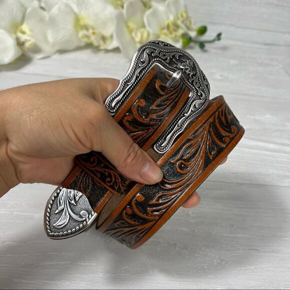 Tony Lama Lil Westerly Belt - Picture 2 of 7